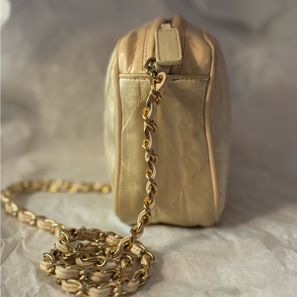 Chanel Vintage Quilted Tassel Satin Camera Bag - Picture 3 of 12